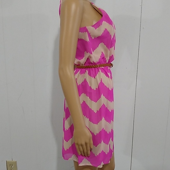 NWT Junior's As U Wish Pink Dress Size Small - Picture 4 of 8